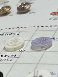 XV39 Polyester Resin Two-hole Button IRIS Sub Photo