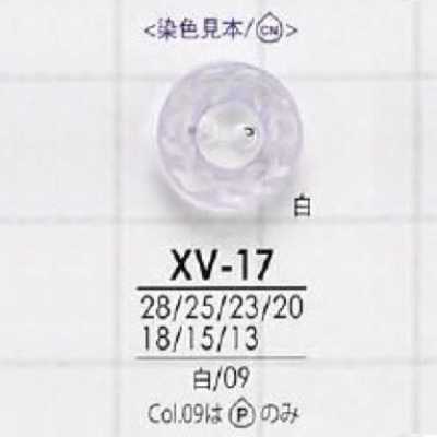 XV17 Two-hole Button Made Of Polyester Resin