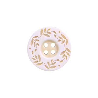 VT9974 Polyester Resin 4-hole Sew-through Button