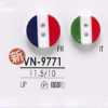 VN9771 Polyester Resin 2-hole Button With Front Holes