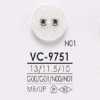 VC9751 Brass/Polyester Resin 2-Hole Front Button