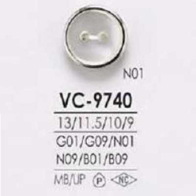 Brass/Polyester Resin Sew-through 2-Hole Button