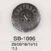 SB1006 Black Mother-of-pearl Shell 4-hole Button