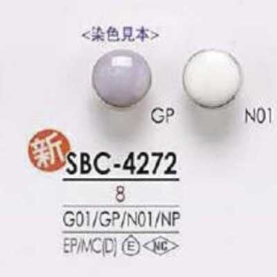 Epoxy Resin/die-cast Circular Ring Half-ring Shank Button