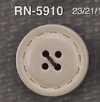 RN5910 Nylon Resin 4-hole Button With Front Holes