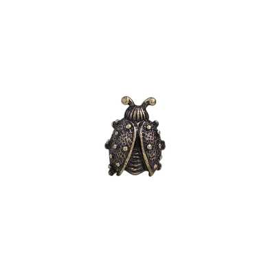 OBU4922 High Metal Half-ring Shank Button