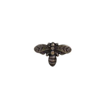 OBU4921 High Metal Half-round Ring Shank Button