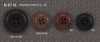 N6718 Nylon Resin Front-Hole 4-Hole Button