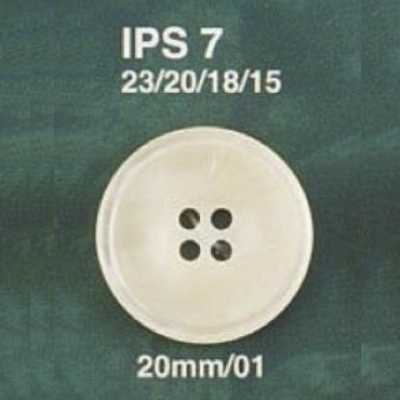 IPS7 Polyester Resin 4-hole Sew-through Button