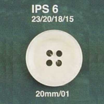 IPS6 Polyester Resin 4-hole Button