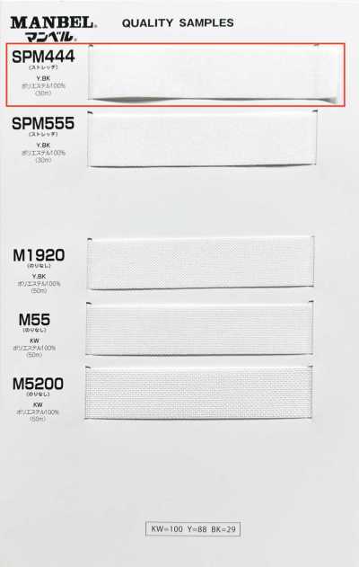 Inberu Series Fusible Interlining (Tape) Soft Type Stretch