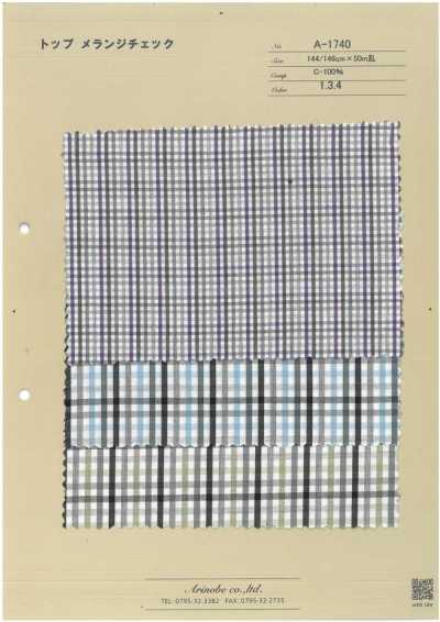 A-1740 Top Melange Check