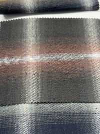 26233 Yarn-dyed 16 Single Thread Cotton Viyella Ombre Check[Textile / Fabric] SUNWELL Sub Photo