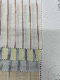 35493 Fuwa.60 Thread Organic Cotton Shirring Multi-stripe[Textile / Fabric] SUNWELL Sub Photo