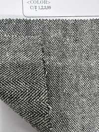 OA35246 CLASSIC SILK NEP LINEN HERRINGBONE[Textile / Fabric] Oharayaseni Sub Photo