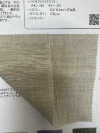 OA3967 LINEN × RAMIE Chambray[Textile / Fabric] Oharayaseni Sub Photo