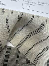 OA35424 40/1 LINEN STRIPE[Textile / Fabric] Oharayaseni Sub Photo