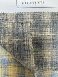 OA35421 40/1 LINEN ONBURE CHECK[Textile / Fabric] Oharayaseni Sub Photo