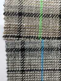 OA35418 40/1 LINEN NEON CLASSIC LINEN CHECK[Textile / Fabric] Oharayaseni Sub Photo