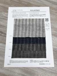 OA43585 40/1 Linen KIRISAME Stripe[Textile / Fabric] Oharayaseni Additional Images
