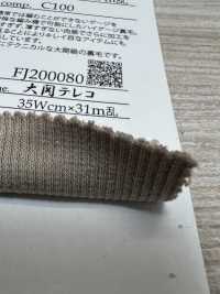 FJ200081 Ozeki TERECO Rib Fabric G/Grey Heather[Textile / Fabric] Fujisaki Textile Sub Photo