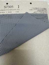 S7305 SOLOTEX® Dry 4WAY Gingham[Textile / Fabric] Fujisaki Textile Sub Photo