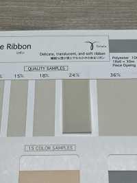 8910 Georgette Ribbon[Ribbon Tape Cord] Telala (Inoue Ribbon Industry) Sub Photo