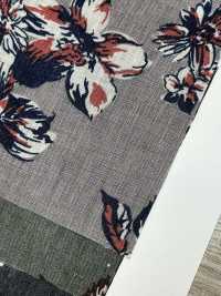 OY43659 60/1 Linen Print Urban Oasis[Textile / Fabric] Oharayaseni Sub Photo