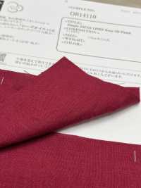 OR14110 Simple JAPAN LINEN Rose Oil Finish[Textile / Fabric] Oharayaseni Sub Photo