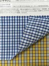 14402 100/2 Cotton Clear Broadcloth Mini Tartan Check[Textile / Fabric] SUNWELL Sub Photo