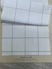 A-7007 Waffle Knit Windowpane[Textile / Fabric] ARINOBE CO., LTD. Sub Photo