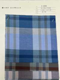 A-8069 Cotton Silk Check[Textile / Fabric] ARINOBE CO., LTD. Sub Photo