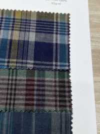 HK1100GW Wide Width Madras Check Pigment Dyed Washer Processing[Textile / Fabric] KOYAMA Sub Photo