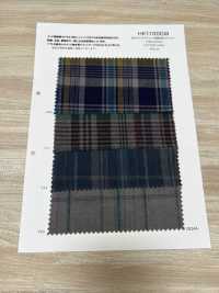 HK1100GW Wide Width Madras Check Pigment Dyed Washer Processing[Textile / Fabric] KOYAMA Sub Photo