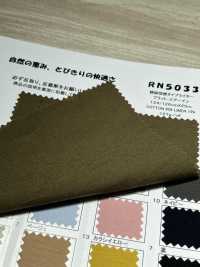 RN5033 Linen Strong Typewritter Cloth Plat Air In[Textile / Fabric] KOYAMA Sub Photo