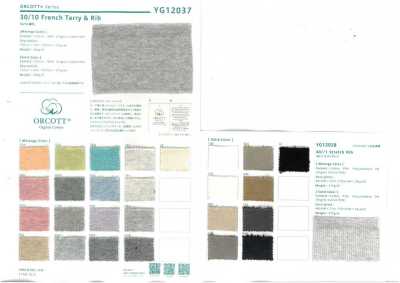 YG12037 O-cotton 30/10 French Terry