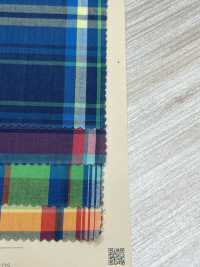 A-1657 Indigo Dyed Madras Check[Textile / Fabric] ARINOBE CO., LTD. Sub Photo