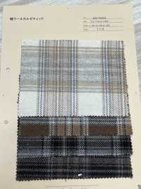 AN-9303 Cotton Wool Kersey Check[Textile / Fabric] ARINOBE CO., LTD. Sub Photo