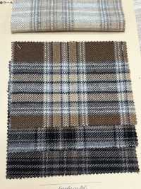 AN-9303 Cotton Wool Kersey Check[Textile / Fabric] ARINOBE CO., LTD. Sub Photo