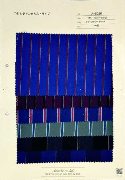 A-8020 T/R Regimental Stripe