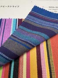 INDIA-2080 Cotton Dobby Stripe[Textile / Fabric] ARINOBE CO., LTD. Sub Photo