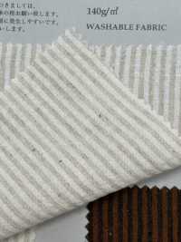 KB9002 Linen/Cotton Yarn-dyed Stripes[Textile / Fabric] KOYAMA Sub Photo