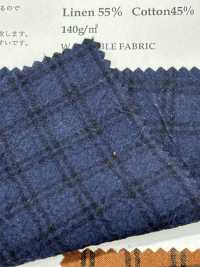 KB9003 Linen/Cotton Yarn-dyed Pin Check[Textile / Fabric] KOYAMA Sub Photo