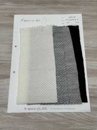 BS30125 Bulky Jacquard Herringbone Horizontal Stripes[Textile / Fabric] Base Space Sub Photo