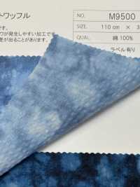 M9500-1 Cotton Direct Waffle Knit[Textile / Fabric] Morigiku Sub Photo