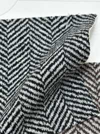 BS43015 FAKE Stretch Jacquard Fleece Herringbone[Textile / Fabric] Base Space Sub Photo