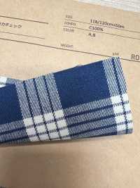 RR3012 Rope Indigo Pakara Check[Textile / Fabric] ROKAL Sub Photo