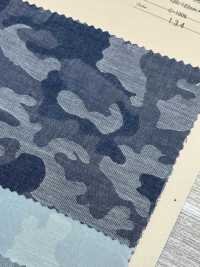 AN-9168 Indigo Camo Jacquard[Textile / Fabric] ARINOBE CO., LTD. Sub Photo