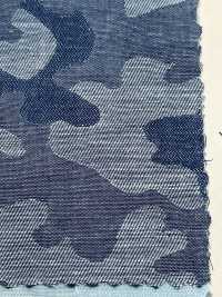 AN-9168 Indigo Camo Jacquard[Textile / Fabric] ARINOBE CO., LTD. Sub Photo