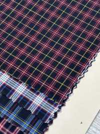 660-1 Cotton 60/1 High Density Small Check Gingham[Textile / Fabric] ARINOBE CO., LTD. Sub Photo